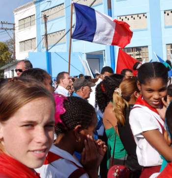 Escolares cubanos. Foto: Caridad