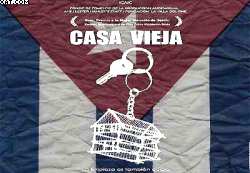 Cartel de la pelicula cubana Casa Vieja.