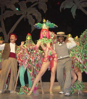 Maylu en La Isla de las Cotorras.