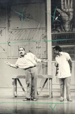Carlos Pérez Peña en Molinos de viento.