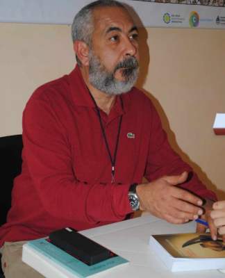 Leonardo Padura en la Feria del Libro 2011.