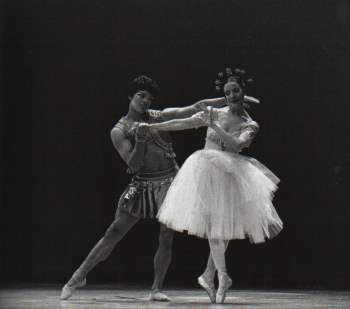 Lienz Chang con Alicia Alonso