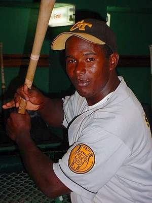 Vismay Santos, un jugador clave para el equipo de Guantanamo. Foto: baseballdecuba.com