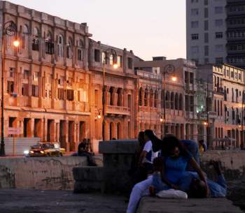 El Malecón de La Habana.