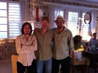 Erasmo, Ted and Alfredo.