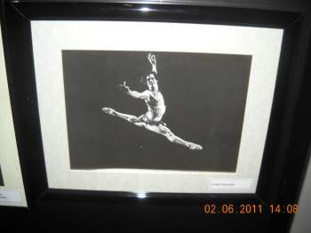 Foto de Jorge Esquivel en el Museo de la Danza de La Habana.
