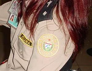 Oficial de aduana.