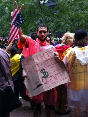 Occupy Wall St. Día 12. Foto: Alec Signorino