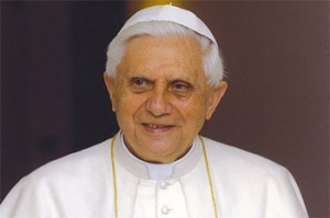El Papa Benedicto XVI.