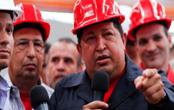 Hugo Chávez el martes 17 de Febrero. Foto: Gob. de Venezuela