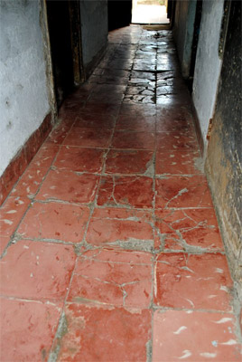 El pasillo de la casa.