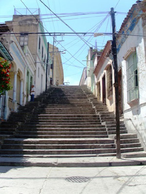 Escalinata a Padre Pico. 2011