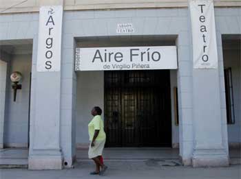 Aire Frío presentado por el grupo Teatro Argos Teatro fue uno de los ganadores.