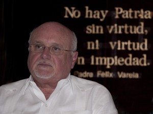 El empresario cubano americano Carlos Saladrigas destacó la participación del amplio espectro de la sociedad. Foto: Raquel Pérez