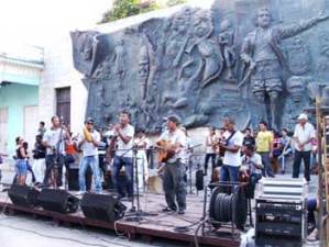 Traditional music band.