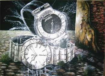 El impacto del tiempo.