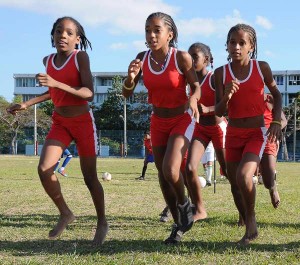 Participation in sports continues to be massive, though without the resources of past years. Photo: Raquel Perez