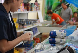 One of the common practices of shopkeepers in state-owned stores in Cuba is to mark up the prices on products – with the increases going directly into their pockets. Photo: Raquel Perez