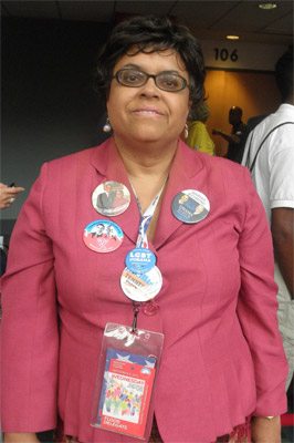 Marisa Richmond, delegada a la Convencion Nacional Demócrata.