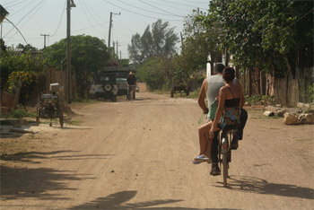 Una comunidad rural de la provincia de Villa Clara.