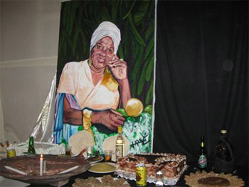 Un tributo en Santiago de Cuba a Martha Jean Claude, conocida como la voz de Haiti en Cuba.