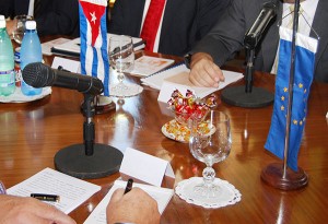 In six months Cuba and the European Union should be sitting down at the negotiation table. Photo: Raquel Perez
