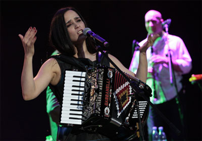 Julieta Venegas en La Habana.