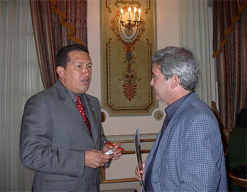 Mi entrevista con Hugo Chávez un par de días después del golpe de estado en su contra.