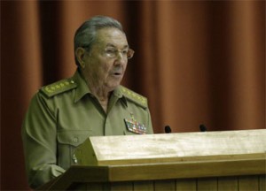 Raul Castro at the closing of the National Assembly (parliament) session. Foto: cubadebate.cu