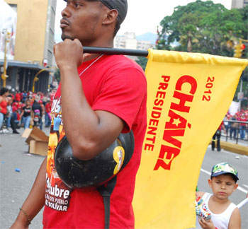 Foto durante la campaña por Caridad.