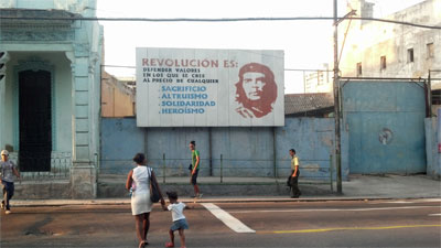 Revolution is defending values you believe in at the cost of any sacrifice, altruism, solidarity and heroism. graham3