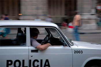 Una patrulla cubana.