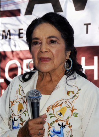Dolores Huerta. Photo by Bill Hackwell