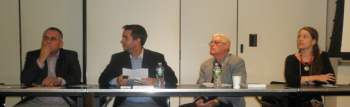 Cuban Economy Study Center panel. Photo: Dawn Gable