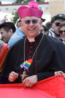 Archbishop Roger LaRade in Havana.