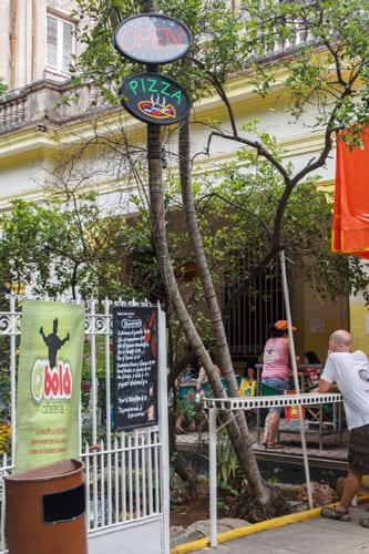 Most private cafes are opened with money that comes from relatives or friends abroad.